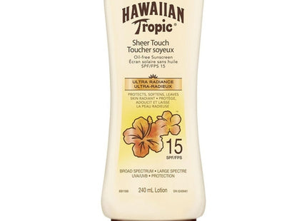 Hawaiian Tropic - Sheer Touch Ultra Radiance - Oil Free Sunscreen - SPF 15 | 240 mL