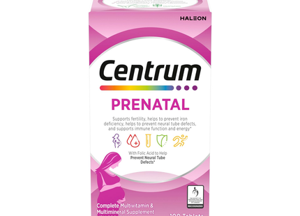 Centrum - Prenatal | 100 Tablets