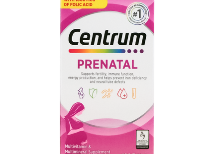 Centrum - Supplément prénatal | 100 comprimés