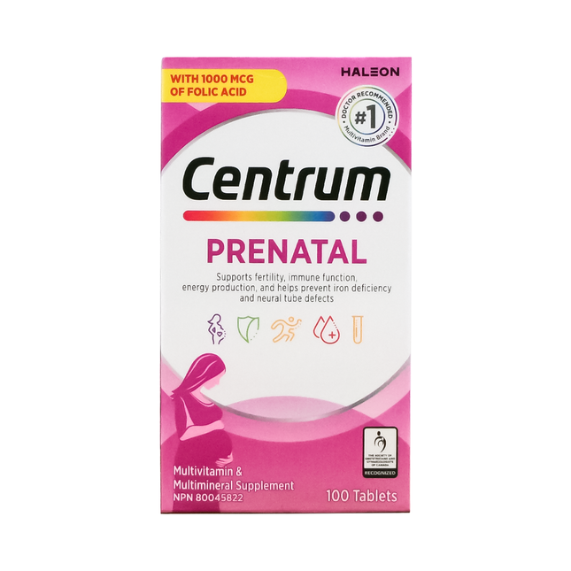 Centrum - Prénatal | 100 comprimés