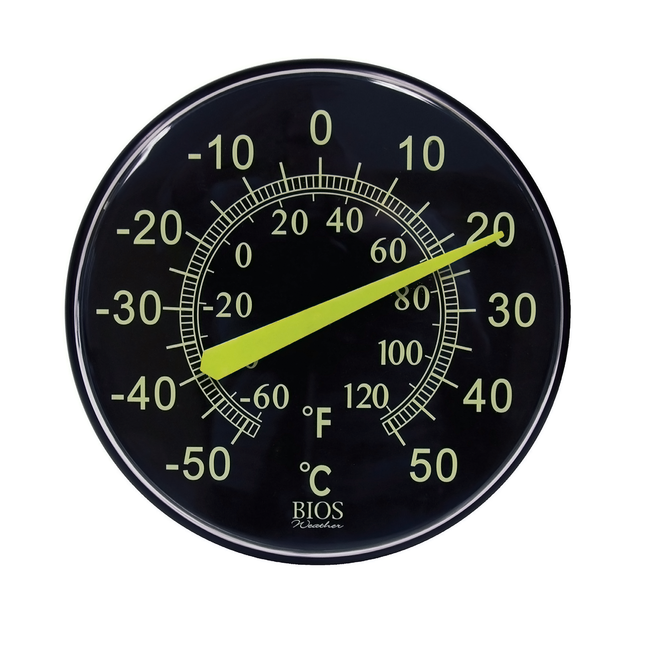 BIOS Weather - Neon Dial Thermometer | 1 Unit