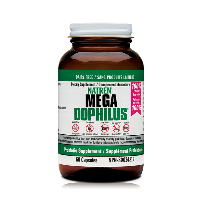 Natren - Megadophilus Dairy Free | 60 Capsules