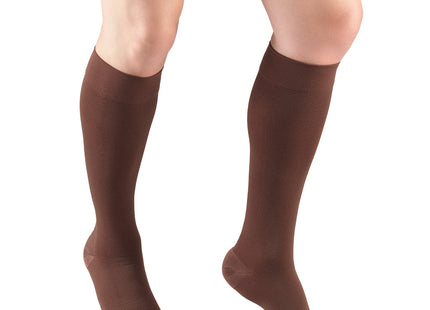 TRUFORM - Below Knee Stockings/Microfibre | Open Toe 20-30 Mmhg