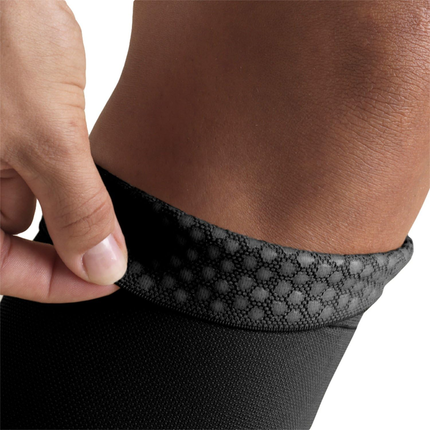 TRUFORM - Thigh High Stockings, Dot Top, Open-Toe | 20-30 mmHg