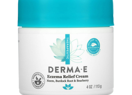 DERMA E CRÈME SOULAGEMENT ECZÉMA 113G