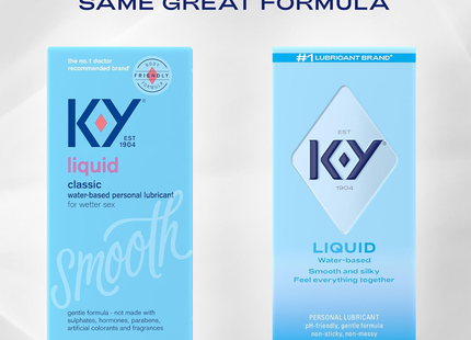 K-Y - Lubrifiant personnel liquide à base d'eau | 71 g