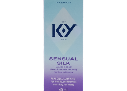 K-Y Sensual Silk Personal Lubricant | 40 mL