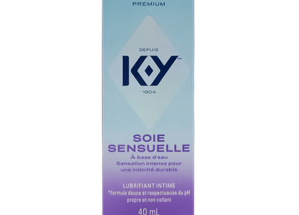 K-Y Sensual Silk Personal Lubricant | 40 mL
