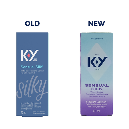 Lubrifiant personnel KY Sensual Silk | 40 ml