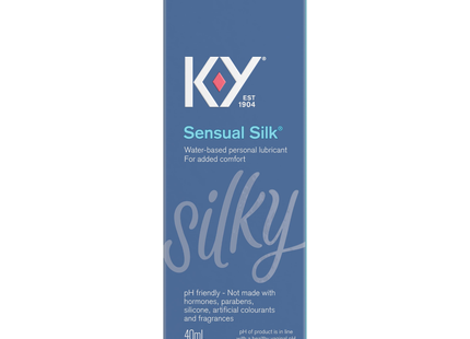 Lubrifiant personnel KY Sensual Silk | 40 ml