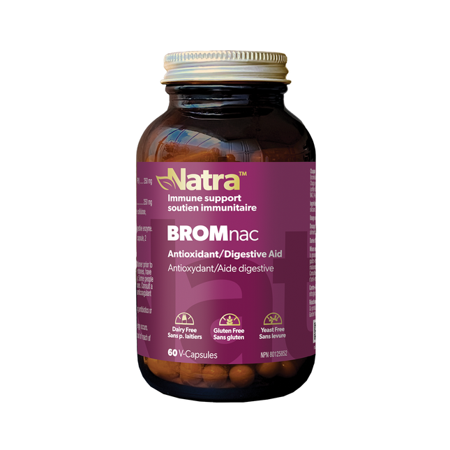 Natra - BROMnac | 60 Capsules
