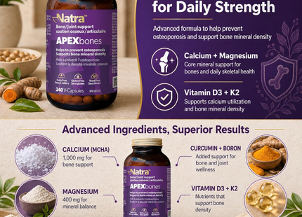 Natra - APEXbone | 240 Capsules