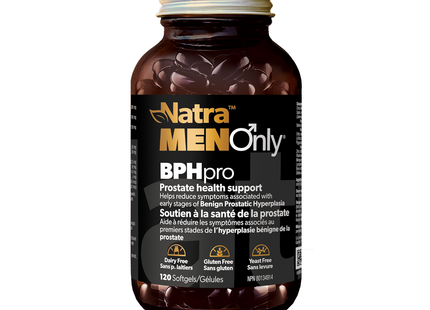 Natra - MenOnly BPHpro | 120 Softgels
