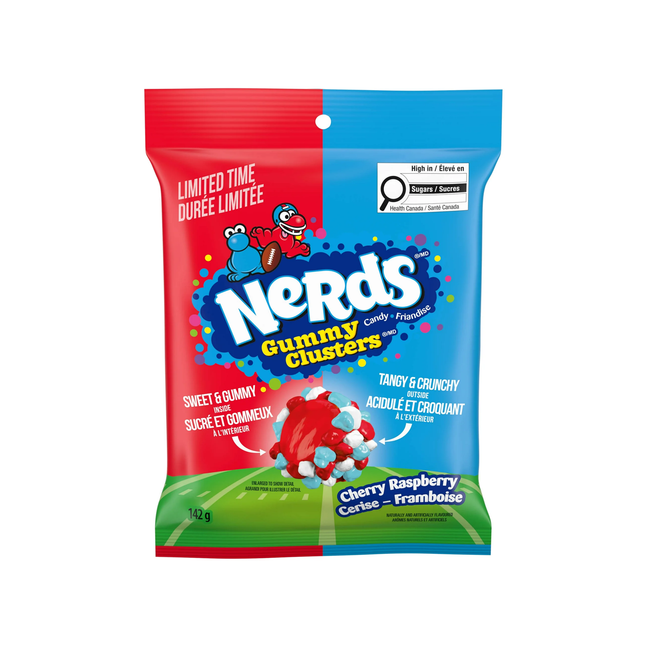 Nerds - Gummy Clusters, Cherry Raspberry | 142 g