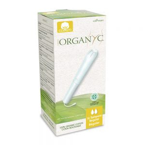 Organyc Organic Cotton Tampons with Cardboard Applicator - Regular | 16 Tampons