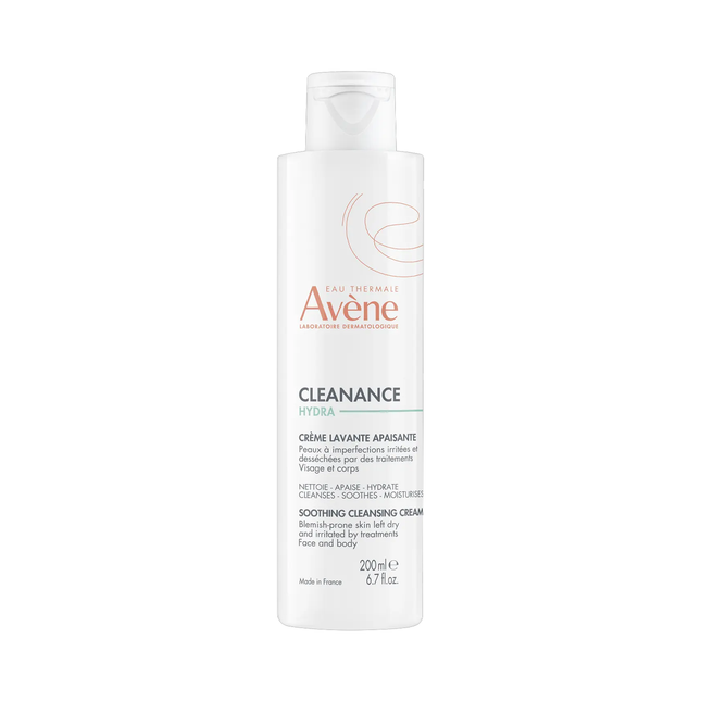 Avène - Cleanance Hydra Soothing Soap-Free Cleansing Cream for Face & Body | 200 mL