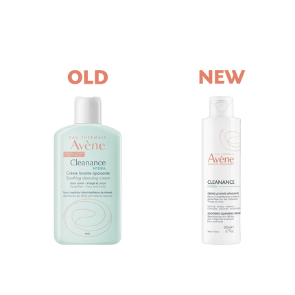 Avène - Cleanance Hydra Crème nettoyante apaisante sans savon visage et corps | 200 ml
