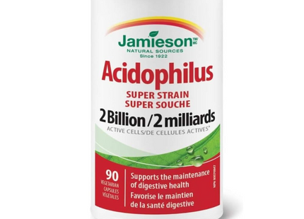 Jamieson - Acidophilus Super Strain 2 milliards | 90 Gélules Végétariennes