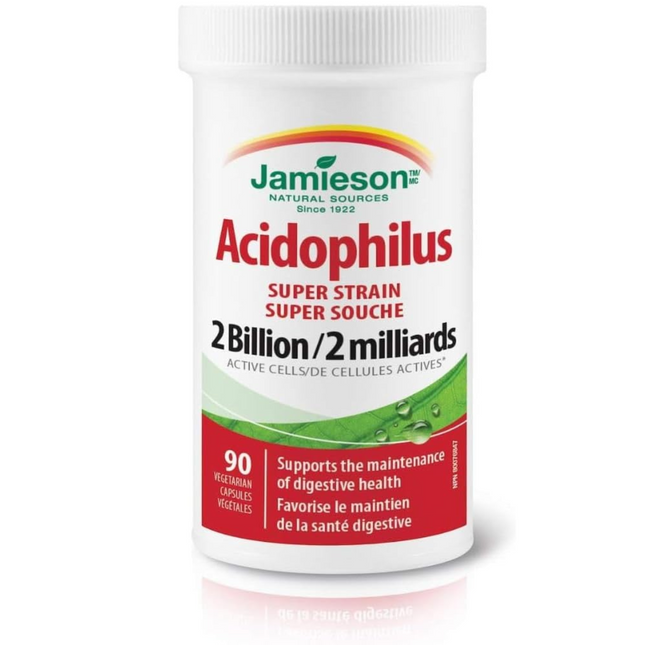 Jamieson - Acidophilus Super Strain 2 Billion | 90 Vegetarian Capsules