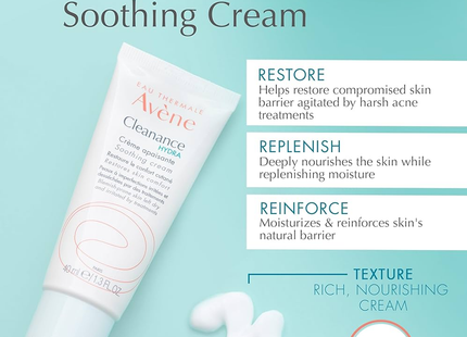 Avène - Cleanance Hydra Crème Apaisante | 40 ml