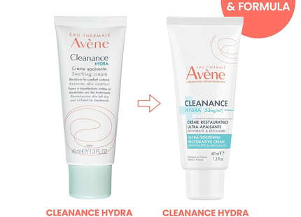 Avène - Cleanance Hydra Ultra-Soothing Restorative Cream | 40 mL