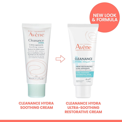 Avène - Cleanance Hydra Ultra-Soothing Restorative Cream | 40 mL