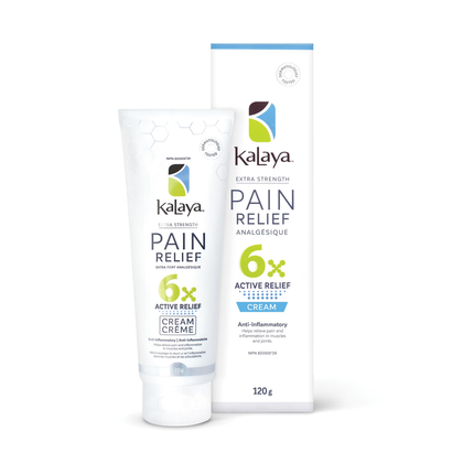 Kalaya Naturals - Pain Relief Anti-Inflammatory Cream, Extra Strength | 120 g