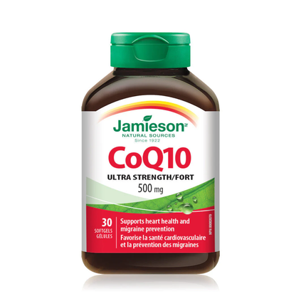 Jamieson-CoQ10, 500 mg | 30 gélules