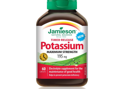 Jamieson - Potassium 195 mg Complete | 60 Tablets