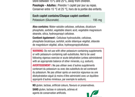 Jamieson - Potassium 195 mg Complete | 60 Tablets