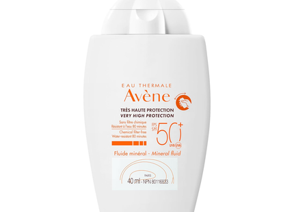 Avène - Very High Protection Mineral Fluid SPF 50+ | 40 mL