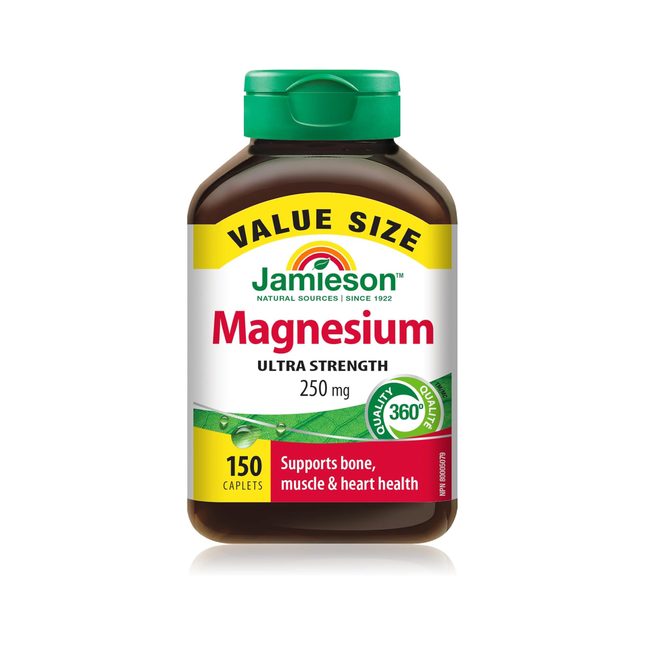 Jamieson - Magnésium 250 mg | 150 comprimés