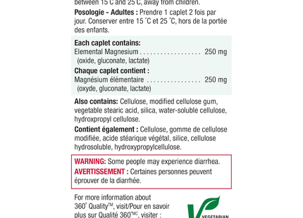 Jamieson - Magnesium 250 mg | 150 Caplets