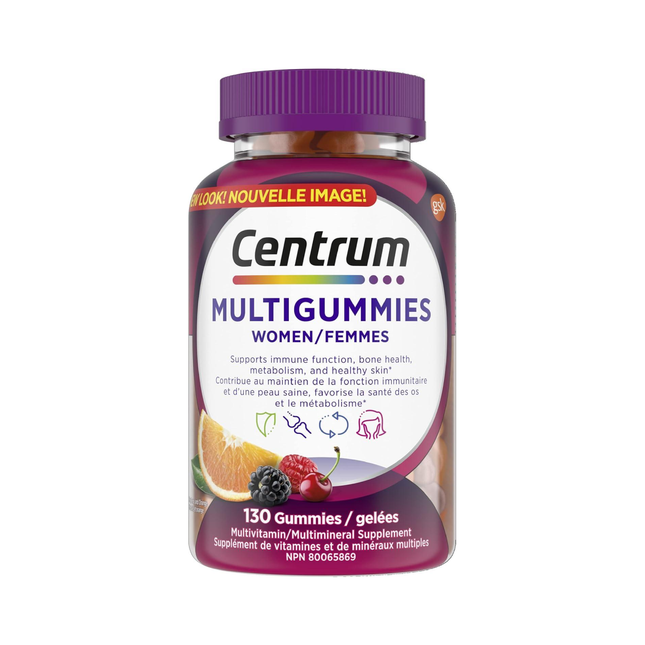 Centrum - Multigummies Femme | 130 Gélifiés