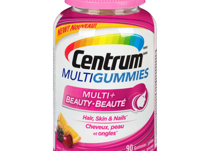 Centrum - MultiGummies - Multi+Beauty | 90 Gummies