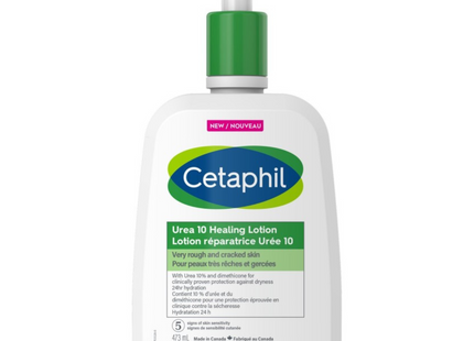 Cetaphil - Urea 10 Healing Lotion  for Very Rough & Cracked Skin | 473 mL