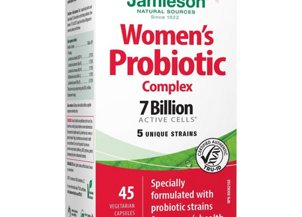 Jamieson - 7 Billion Women's Probiotic Complex | 45 Vegetarian Capsules