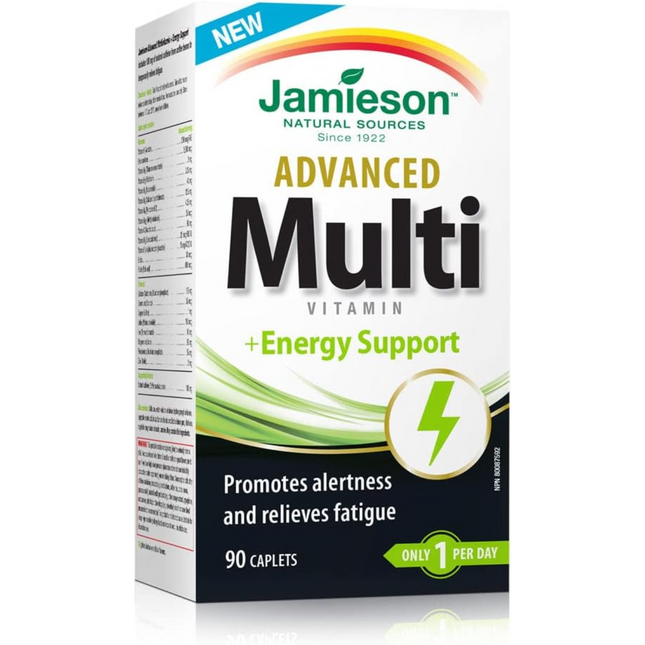 Jamieson - Advanced Multivitamin & Energy Support | 90 Caplets