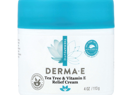 Derma E - Tea Tree & Vitamin E Relief Cream | 113 g