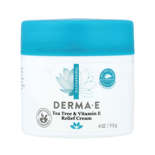 Derma E - Tea Tree & Vitamin E Relief Cream | 113 g