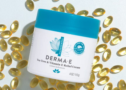 Derma E - Tea Tree & Vitamin E Relief Cream | 113 g