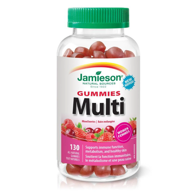 Jamieson - Multi Gummies for Woman - Berry | 130 All-Natural Gummies
