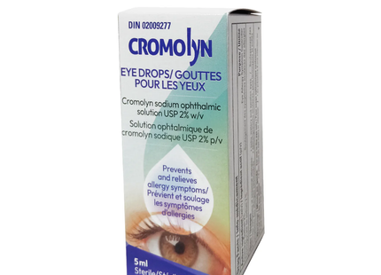 Cromolyn - Sodium Ophthalmic Solution USP 2% w/v | 5ml