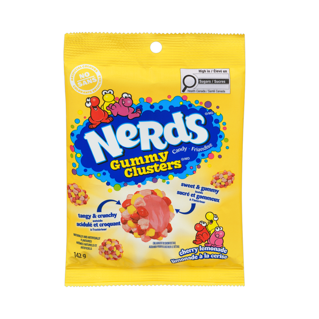 Nerds - Gummy Clusters, Cherry Lemonade | 142 g