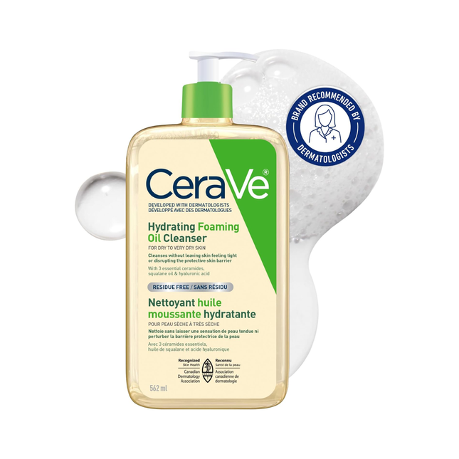 CeraVe - Hydrating Foaming Oil Cleanser | 562 mL
