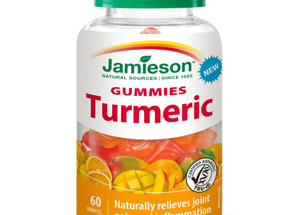Jamieson - Turmeric Gummies - Mango Orange | 60 Gummies