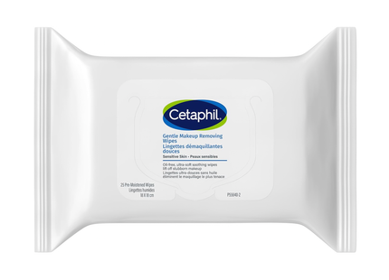 Cetaphil - Gentle Makeup Removing Wipes for All Skin Types | 25 Wipes