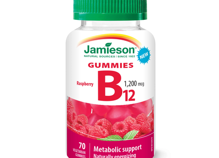 Jamieson - Vitamins B12 1200 mcg | 70 Gummies