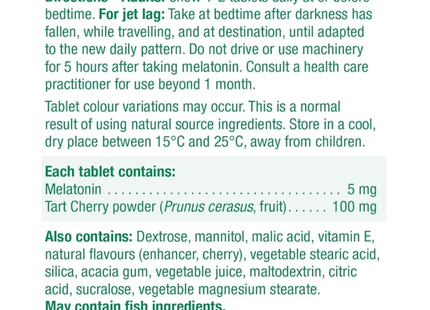 Jamieson - Melatonin Cherry | 30 Tablets