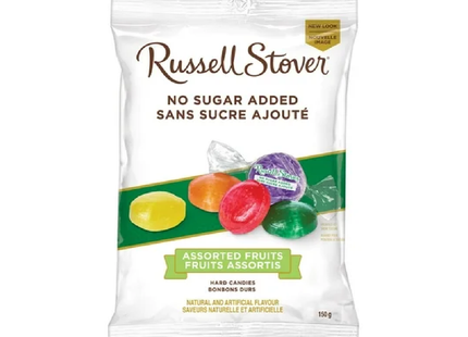 Russell Stover sans sucre ajouté – Bonbons durs aux fruits assortis | 150g